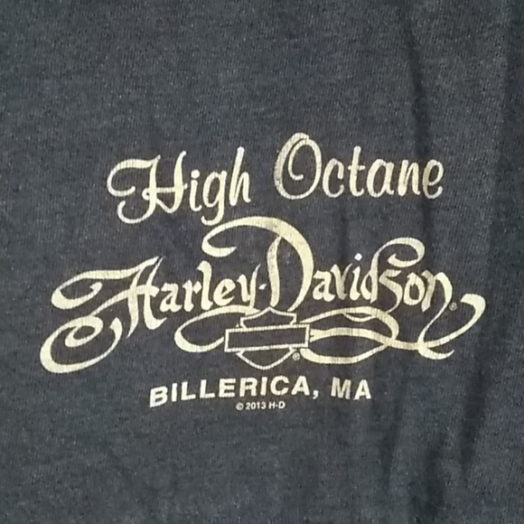 Harley Davidson Zip Front Hoodie Size M - Picture 3 of 3